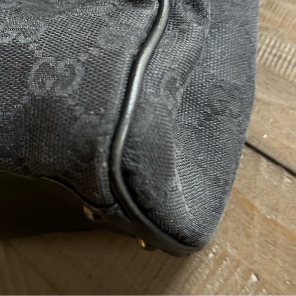 🖤GUARANTEED AUTHENTIC GUCCI Black monogram canvas tote 🖤 - Picture 8 of 13
